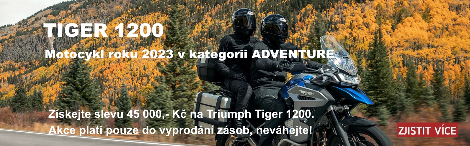 Tiger 1200 Sleva 45.000,-