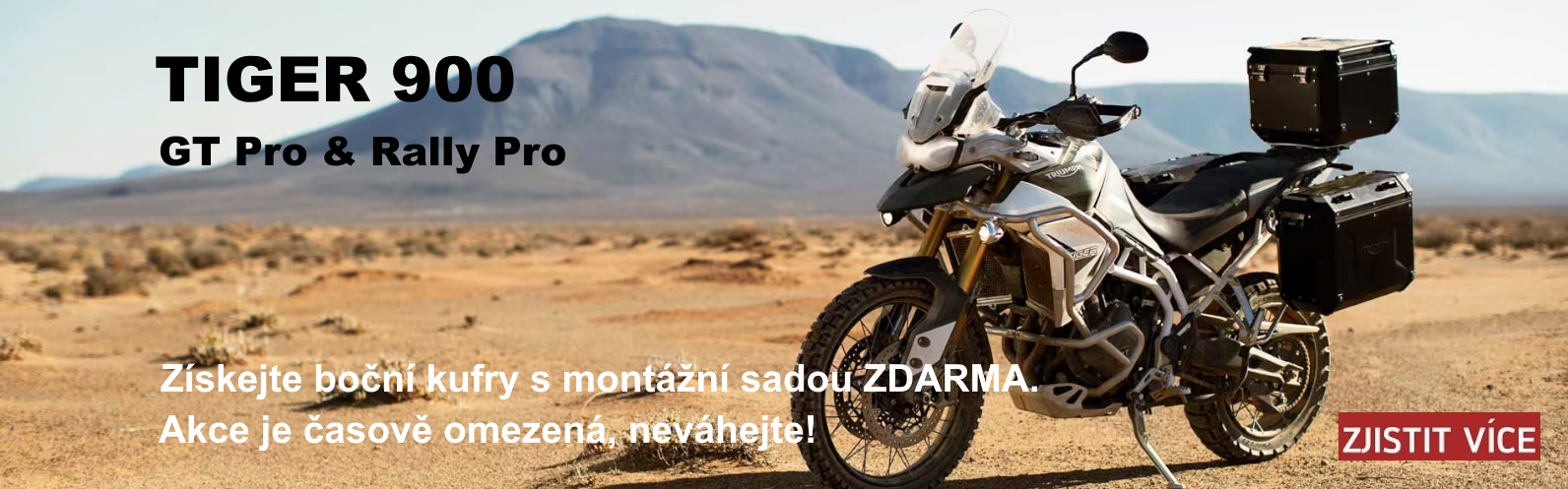 Tiger 900 boční kufry